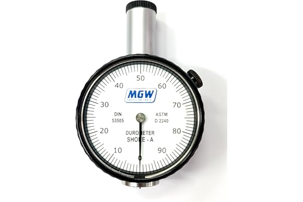 MGW Precision Shore A Hardness Tester Durometer with Test Piece