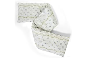 uncn Long Wheat Bag Microwavable for Neck and Shoulder 68x11 CM | Microwave Heat Pad with Washable Cover | Neck Warmer for Hot Compress Relaxation | Unscented Natural Filling