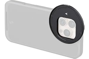 SMALLRIG FilMov Magnetischer 67-mm-Filteradapter für iPhone 16-Serie, kompatibel mit SmallRig Phone Cage Kit 4987 und 4988-4993