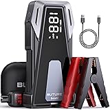 BuTure Avviatore Batteria Auto, 3000A, 21800Mah Avviatore Di Emergenza Per Auto, Booster Avviamento Auto Per Motori a Benzina