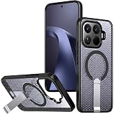 Rongep [Air-Nova] Xiaomi 17T Pro i&ccedil;in Kılıf Dikey Standlı G&uuml;&ccedil;l&uuml; Manyetik [MagSafe ile Uyumlu] Mi 17T Pro Koruyucu PC+TPU Isı 
