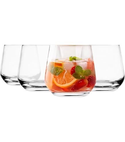 Glasmark Krosno Set Of 6 Classic Shape Dishwasher Resistant Highball Glass Drinking Water - View #9