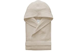 Morbidissimi Accappatoio Nido D’Ape Per Uomo e Donna Con Cappuccio, Cinturino e 2 Tasche, Accappatoi Leggeri Puro Cotone, Pratico e Compatto, S276