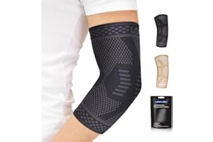 Lexniush Coudière Tendinite, Coudiere Epicondylite de Compression, Attelle Coude Hommes et Femmes pour Soulage la Douleur, Tennis Elbow, Tennis, Golf, Sport, Gym, Coudiere Musculation Élastique