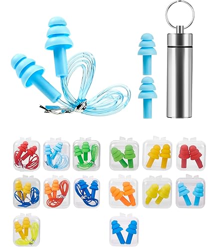 Lot De 2 Paires De Bouchons D'oreilles Réutilisables Ultra