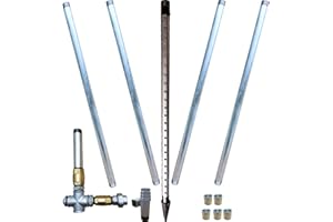 BRUNNENANDI 5 m Brunnen Bauset mit Pumpenstock --“Selbstbauer“-- für Rammbrunnen o. Schlagbrunnen _-=-_ Auch im Sortiment sind versch. Brunnenbauset Brunnenrohr Brunnenfilter Erdbohrer Schwengelpumpe also alles für den Brunnenbau