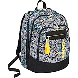 Zaino scuola advanced SEVEN - KOI - Nero - 30 LT - inserti rifrangenti - SHIFTY SYSTEM