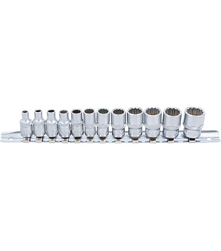 Jeu De 14 Clés Mixtes AF Silverline - 1/4" à 1 1/4" - Chrome Vanadium, étui Nylon