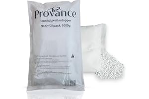 PROVANCE Lot de 2 sachets de granulés pour déshumidificateur, 1 kg, 1 000 g
