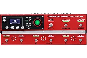 BOSS RC-600 Loop Station da pavimento per gli artisti del looping | Caratteristiche avanzate e funzioni personalizzabili | Qualità sonora di nuova generazione | Vaste opzioni di effetti integrati