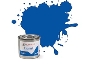 Humbrol Enamel Paint 14ML No 14 French Blue - Gloss