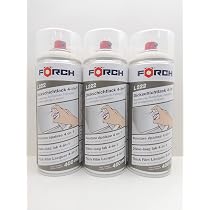 FORCH Lackspray Creme-Weiß RAL 9001 - 400 Ml Sprühdose, Witterungsbeständig, Schnell Trocknend Für Metall & Holz
