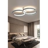 LEGACY Duru Modern Tasarım Beyaz Renk Salon Mutfak Hol Beyaz Led 2 Li Avize Beyaz 55 x 35
