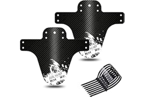 hksod Garde-Boue pour VTT de 26 à 29 Pouces Mudguard VTT Avant et arrière avec Serre-câbles, Garde-Boue pour protéger Contre Les éclaboussures et la saleté