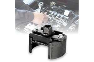 Nizirioo Clé De Filtre à Huile Réglable, Clé Universelle à Filtre à Huile, Clé Filtrante à L'huile Pour Retirer Les Filtres à Huile à Visser De 60 Mm à 80 Mm De Diamètre 71mm*34mm*60mm