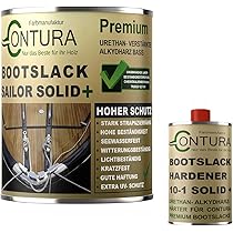 2K Bootslack SEIDENMATT Capriblau RAL 5019 - Professioneller Yachtlack Für Holz Und Metall