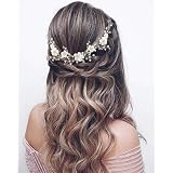 1 Stück Braut Haarschmuck Zubehör Clip Haarkamm Blume