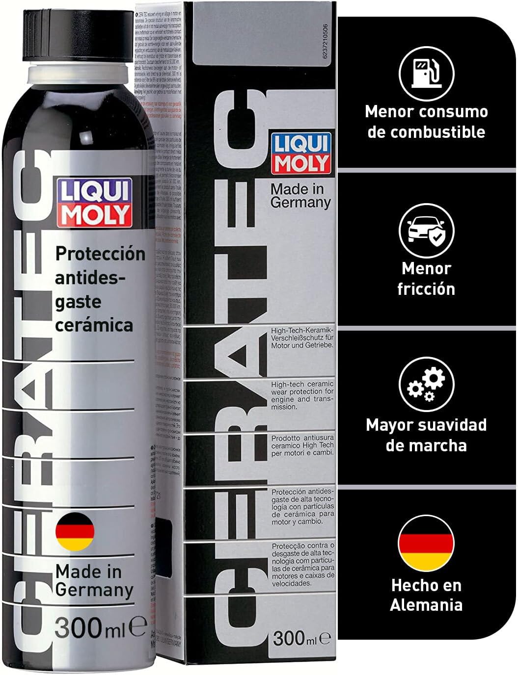 Liqui Moly 3721 Cera Tec Aceite de Motor, Naranja, 300 ml