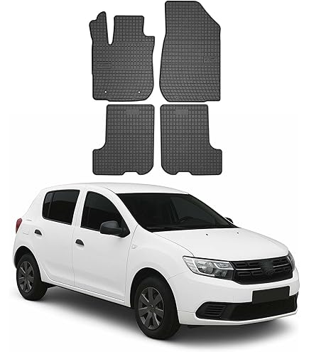 Autoradio Dacia Sandero 2 Bär-AfC Auto Fußmatten Basic Passend Für