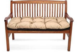 Amazinggirl Coussin de Banc d'extérieur, Coussin de palette 40 x 100 cm - Coussins de salon et Coussins de Sol pour Meubles de Jardin Beige