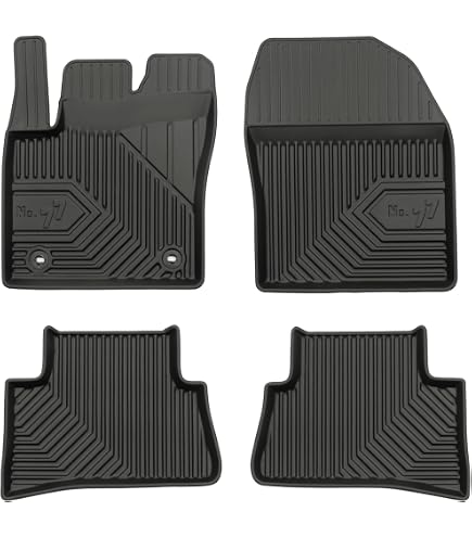 BIBIBO Tappetini in goa antiscivolo copatibili con Fiat Panda Hybrid