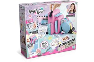 Canal Toys - Style 4 Ever - Le Studio de Scrapbooking 3 en 1 pour Enfants de 6 Ans+ - Activité Manuelle - Loisir Créatif - Personnalise ton Carnet - Idée Cadeau - Jouet Ludique Enfant - OFG 275