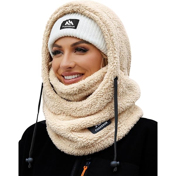 Winter Balaclava – Winddichte 3-in-1 Sturmhaube Für Radfahren & Laufen, Atmungsaktiv, Bis -5°C, Grau/beige