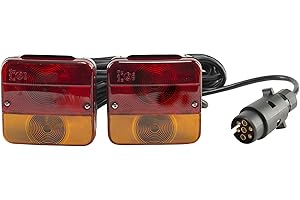 AMCAR 005418 Kit pour réparation de 2 phares à 4 fonctions, avec câble (4,5 m)