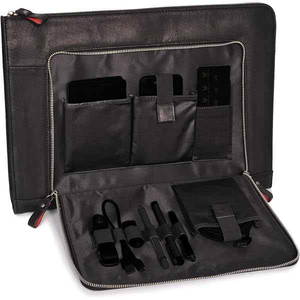 Custodia Laptop In Vera Pelle Chelsea SID & VAIN – Borsa Porta Computer 15 Pollici – Fatte A Mano – 36x26x5 Cm – Uomo E Donna - 6