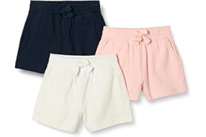 Amazon Essentials Pantaloncini Facili da Indossare Bambine e Ragazze, Pacco da 3