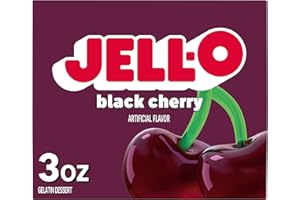 JELL-O Black Cherry Gelatin Dessert 85g