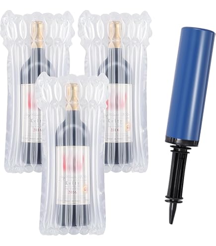 Lot De 4 Protecteurs De Bouteille De Vin Réutilisables à Double Couche
