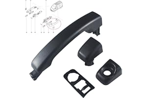 ZEALfix Poignée de porte pour Master MK3 Vauxhall Movano Vivaro Nissan NV400 MK3-MK4 806069981R Poignée extérieure coulissante 806075963R