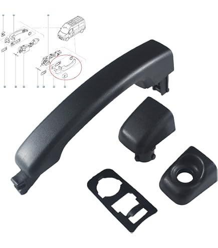 Poignée De Porte Extérieur Gauche Kangoo - Référence Univcar OUVP055, Neuf