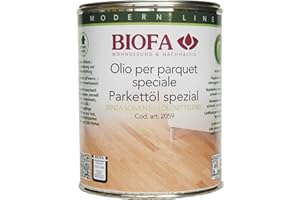 BIOFA Huile spéciale professionnelle pour parquet et meubles sans solvant, 2059