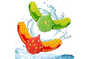 HOKYYCC Wasserspielzeug Kinder, 2 Stück Pool Spielzeug Kinder, Schwimmbad Tauchspielzeug, Sommer Poolparty Geschenk für Jungen und Mädchen