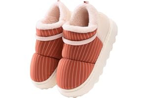 Xnova Chmura kapcie damskie zimowe ciepłe puszyste miękkie, pianka z pamięcią kształtu antypoślizgowe puszyste krótkie pantofle typu bootie jednolity kolor do wewnątrz i na zewnątrz