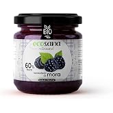 ECOSANA JAM EXTRA MORA SUGAR FREE CERTIFIED BIO by Drasanvi - VEGAN | Sweetened only with Grape Juice - BIO - Vegan and Glute