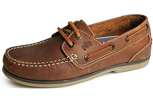 CATESBY Womens Boat Shoes Deck Leather Nubuck Smooth Lightweight Trainers UK 4-8