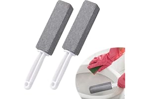 letcdfer Pack of 2 Pumice Toilet Cleaner, Cleaning Stone Toilet Blocks Bilstein for Toilet, Tiles, Grill, Shower, Sink