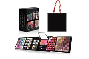 VIOLA HOUSE Paleta de 177 Colores de Sombras de Ojos con Espejo y Aplicadores, Kit de Maquillaje Todo en Uno para Mujer, Set de Maquillaje de Sombras de Ojos Multicolor