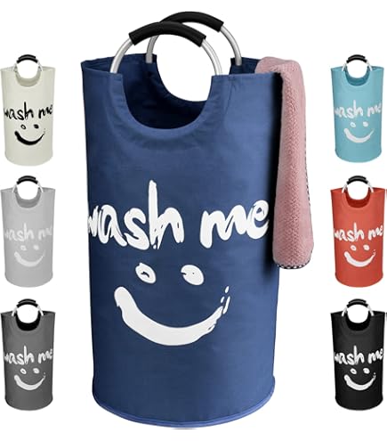 Opvouwbare Wasmand, Wasmand Met Een Capaciteit Van 90 L En Handvat Wasbox Van Oxford Stof Waterdichte Waszak Draagbare Was Sorteerder Opbergcontainer Flessenverzamelaar Zwart