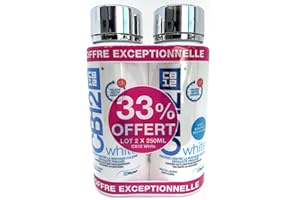 CB12 White Bain de Bouche Menthe Légère Lot de 2 x 250ml