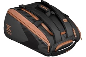 nox Luxury Open Series Padeltasche Schwarz Braun Bpopenblbr