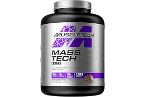 Muscletech Prestazioni Serie Mass Tech Polvere, Chocolate - 3200 g