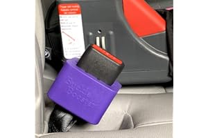 ‎SEAT BELT EXTENDER PROS Sicherheitsgurtschnalle Booster (BPA-frei) – hebt Ihren Sicherheitsgurt für einfachen Zugang – stoppt das Angeln nach vergrabenen Sicherheitsgurten – Macht den Behälterständer aufrecht knicken (1)