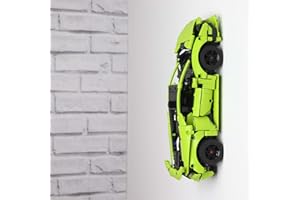 Brick Nest Supporto verticale da parete per Lego Lamborghini Huracán 42161 & 42196