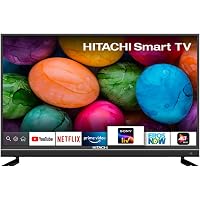 Hitachi 109 cm (43 Inches) 4K Ultra HD Smart LED TV LD43VRS02U (Black) (2020 Model)