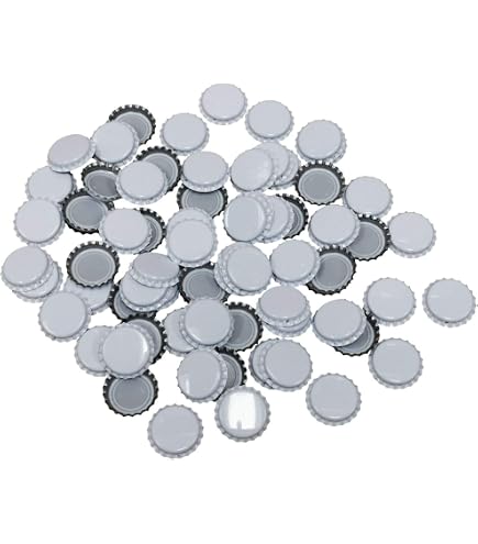BREWZILLA Lot De 1000 Capsules Bleu Marine 26 Mm – Capsules De Qualité Alimentaire Avec Joint – Parfait Pour Bière Artisanale & Projets Créatifs