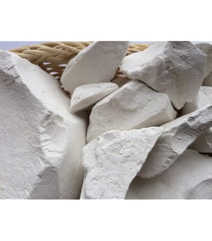 KAOLIN kleibrokken natuurlijk om te eten (voeding), 450 g